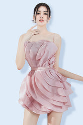 Anna Spaghetti Ruffle Dress | Dress In Beauty